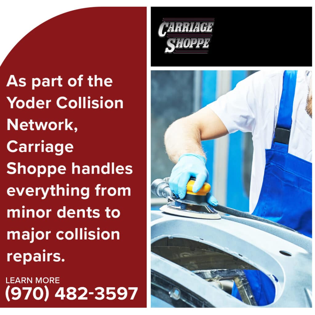 Carriage Shoppe handling minor dents to major collision repairs