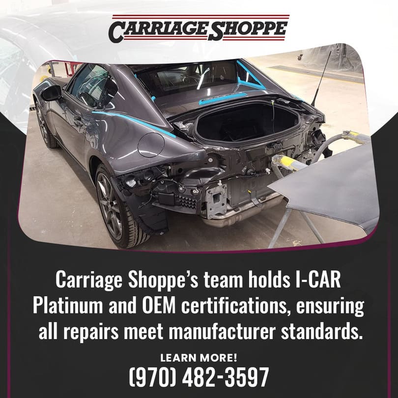 I-CAR Platinum and OEM Certified