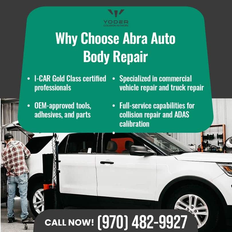 Reasons to choose Abra Auto Body Repair
