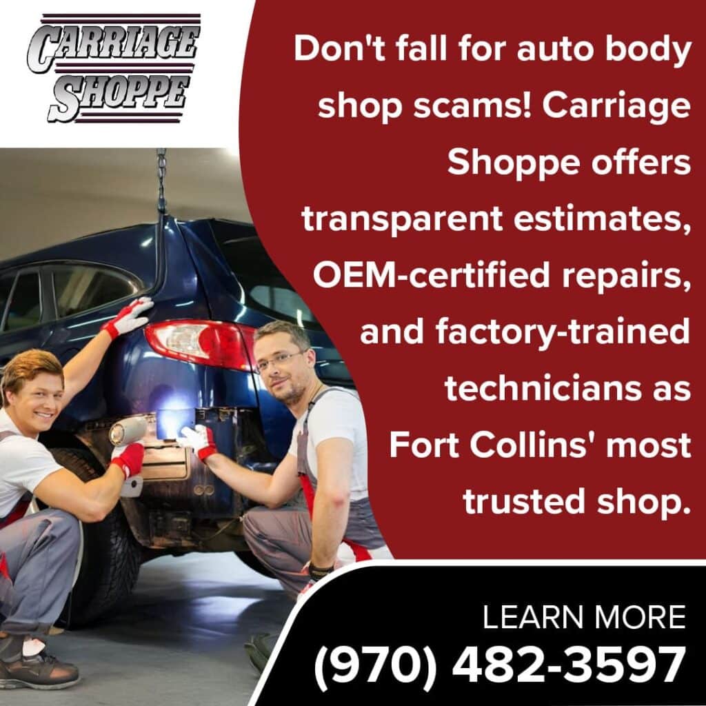 Carriage Shoppe OEM-certified repairs