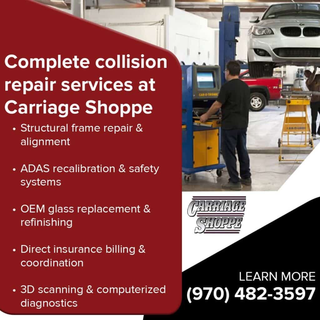 Complete collision repair services