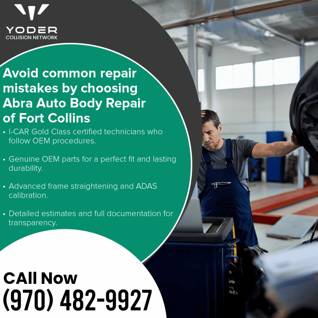 Avoid common auto body repair mistakes