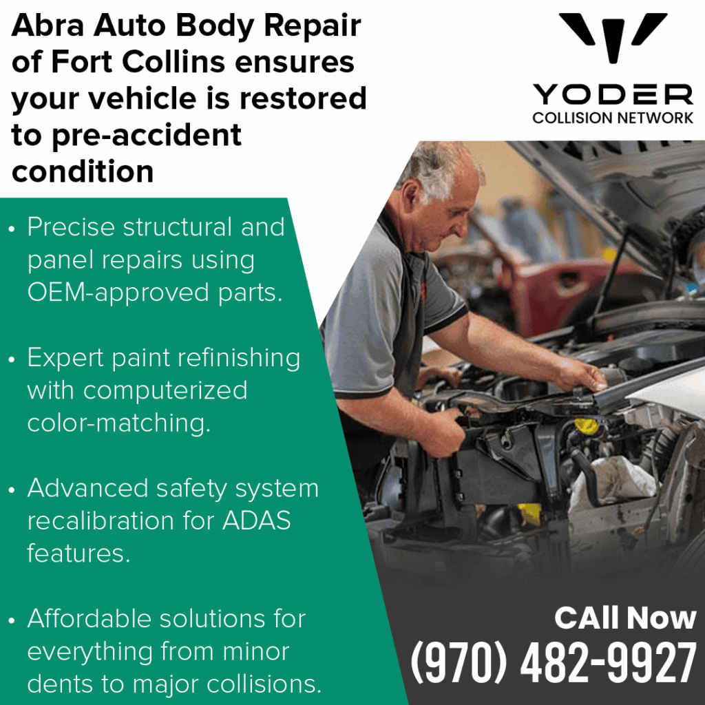 Restoring vehicle to pre-accident condition