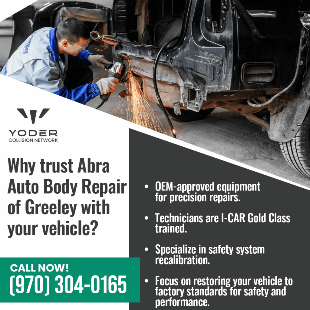 Trusted auto body repair in Greeley