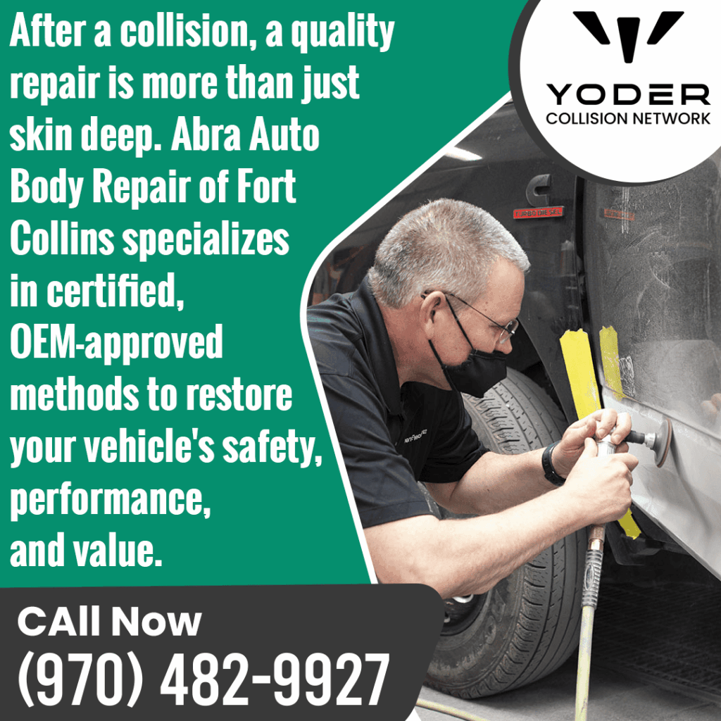technician applying OEM-approved methods in collision repair