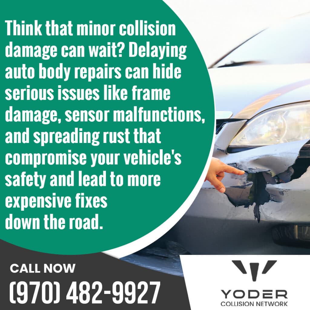 Auto body repair shop