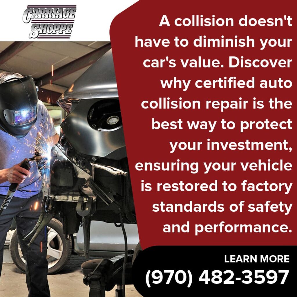 Certified auto collision repair