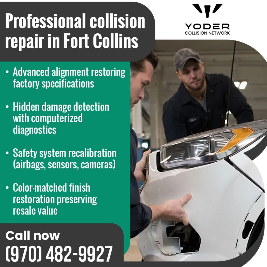 professional collision repair in fort collins