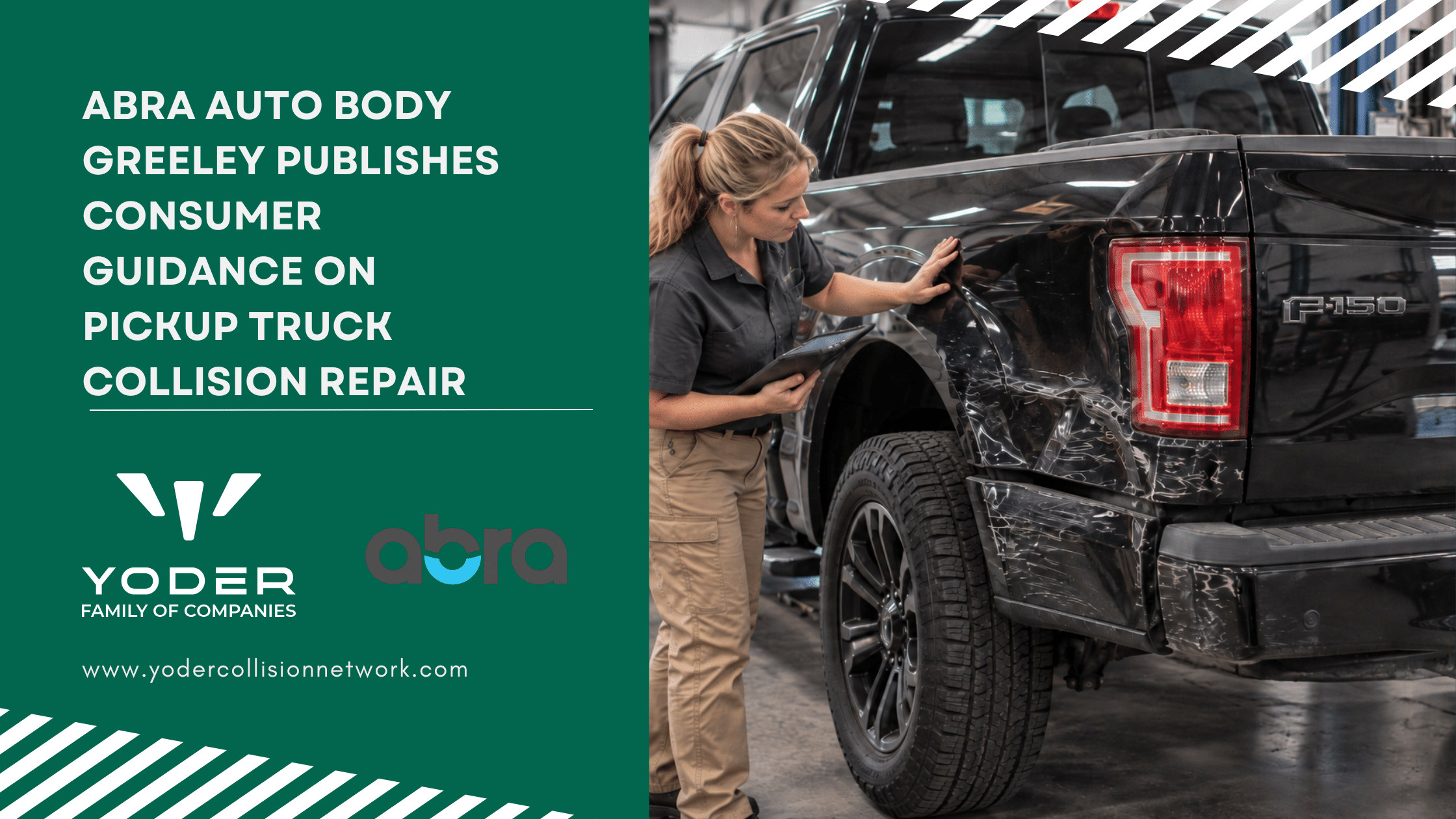ABRA Auto Body Greeley Publishes Consumer Guidance on Pickup Truck Collision Repair